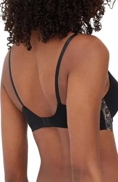 Skarlett Blue Entice Push-up Bra In Black