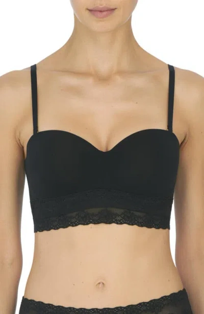 Natori Bliss Perfection Strapless Underwire Contour Bra In Black
