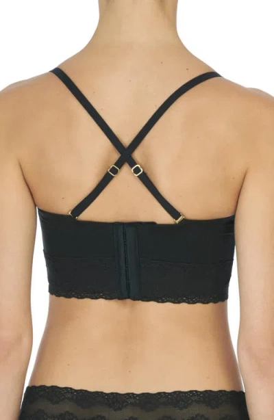 Natori Bliss Perfection Strapless Underwire Contour Bra In Black