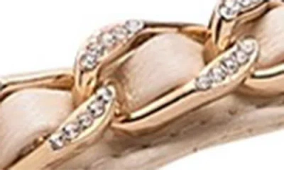 Stuart Weitzman Soluxe Crystal Slide 75 In Neutral