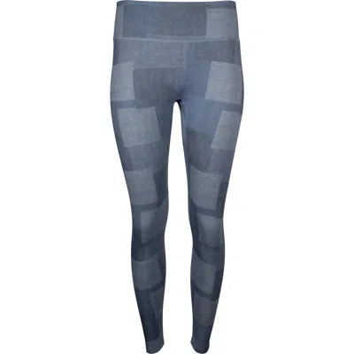 Lezat Sara Organic Cotton Legging In Blue