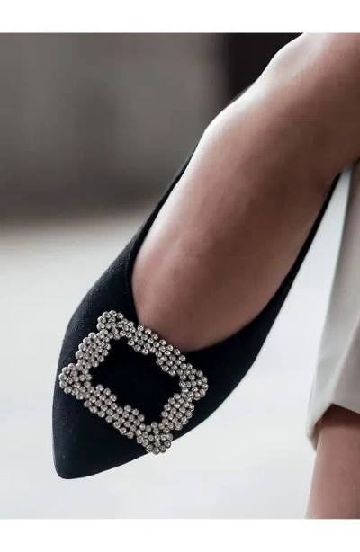 Menina Step Tiara Crystal Flat In Multi