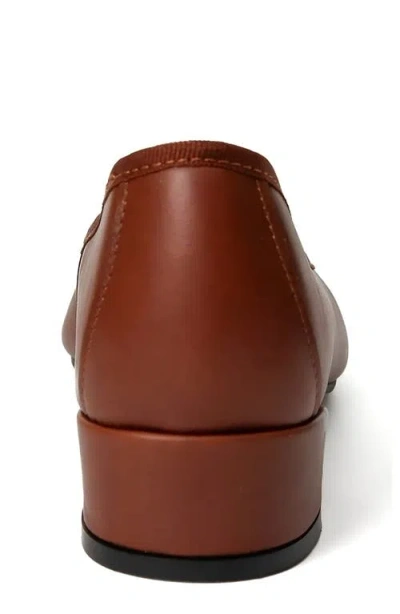 Menina Step Isa Leather Ballet Flat In Multi