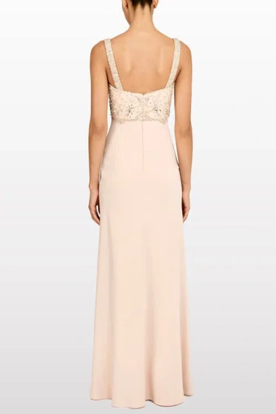 Jenny Packham Reverie Embellished Maxi Dress In Pink