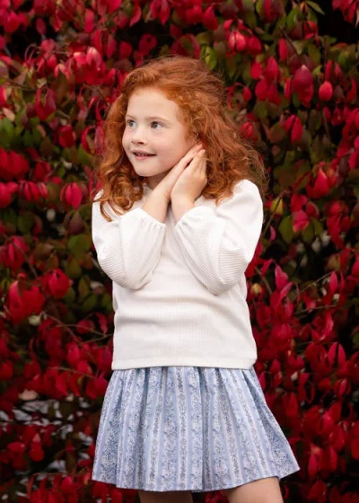 Mabel + Honey Georgina Two Piece Set In Blue