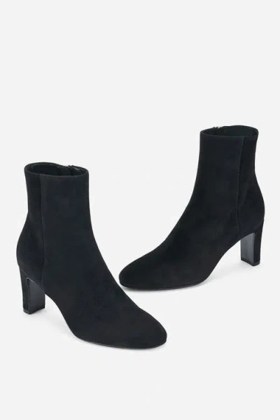 Agl Attilio Giusti Leombruni Agl Ginny Bootie Heeled Ankle Boot In Black