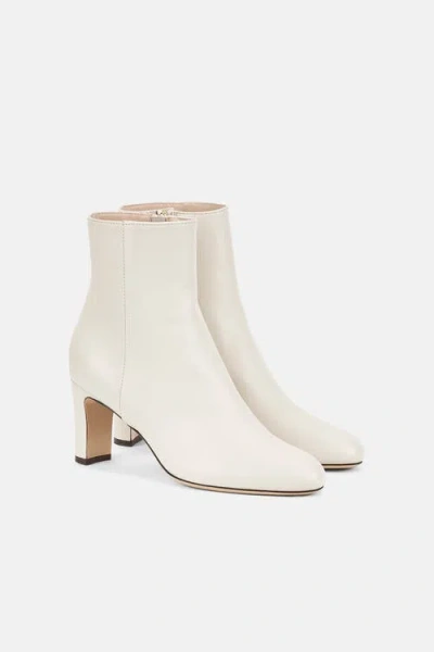 Agl Attilio Giusti Leombruni Agl Ginny Bootie Heeled Ankle Boot In White