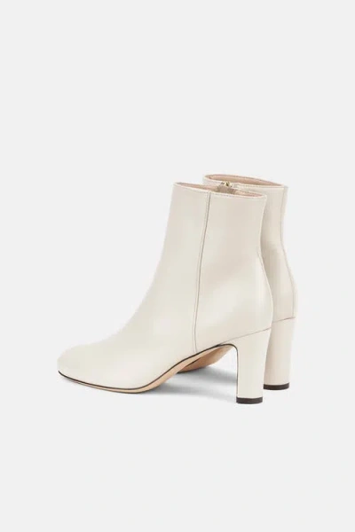 Agl Attilio Giusti Leombruni Agl Ginny Bootie Heeled Ankle Boot In White