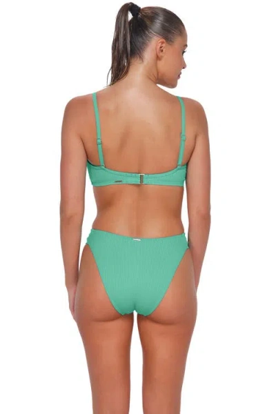 Sunsets Dora Double Tab Bikini Swim Bottoms In Blue