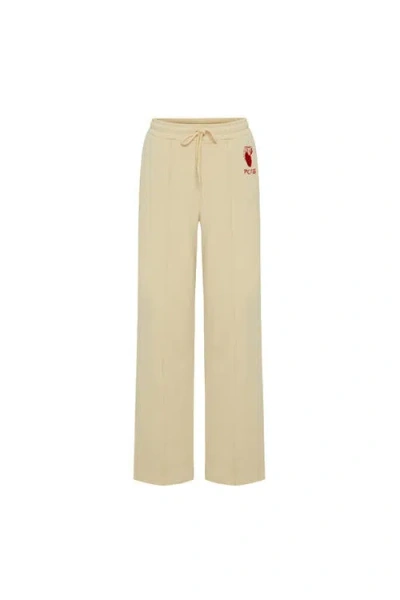 Pcfg Cotton Destroyed Sweat Pant In Neutral