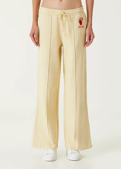 Pcfg Cotton Destroyed Sweat Pant In Neutral