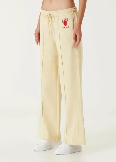 Pcfg Cotton Destroyed Sweat Pant In Neutral