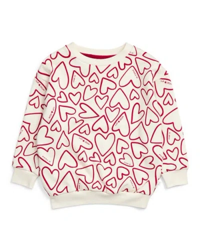 Mori Hearts Oversized Sweatshirt In Multi