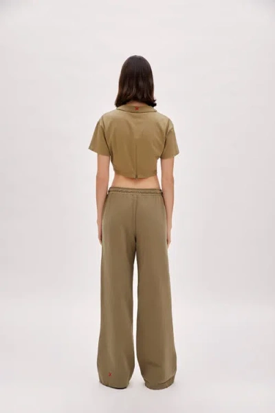 Pcfg Cotton Destroyed Crop Tee In Green