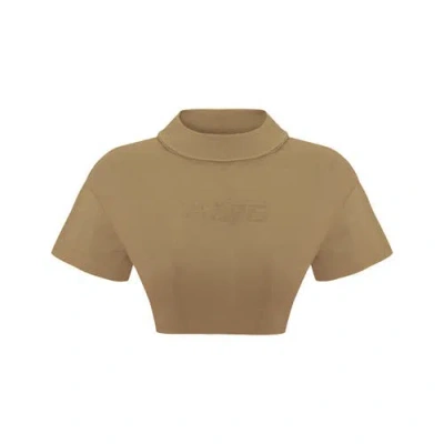 Pcfg Cotton Destroyed Crop Tee In Green