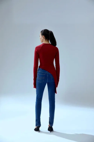 Pcfg Your *itch Skinny Denim Pant In Blue