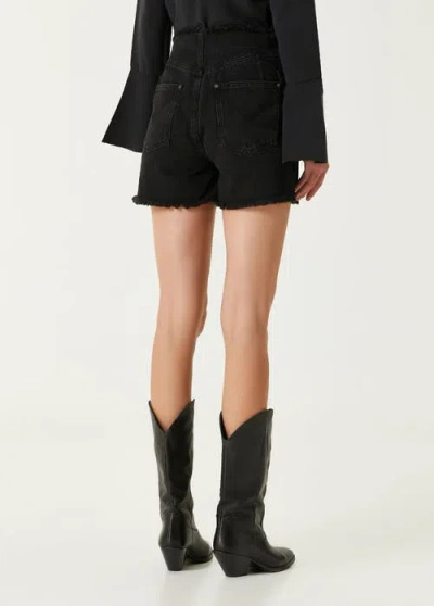 Pcfg Boomerang Denim Shorts In Black