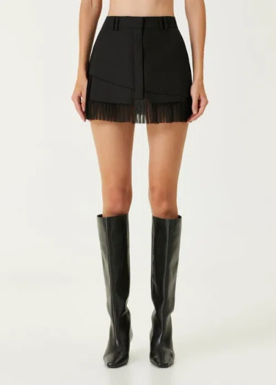 Pcfg Your *itch Pleated Skirt In Black