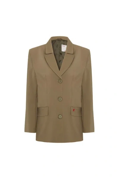 Pcfg Cotton Classic Blazer In Green