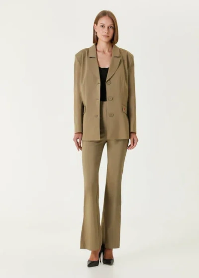 Pcfg Cotton Classic Blazer In Green