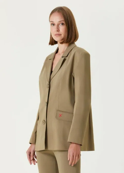 Pcfg Cotton Classic Blazer In Green