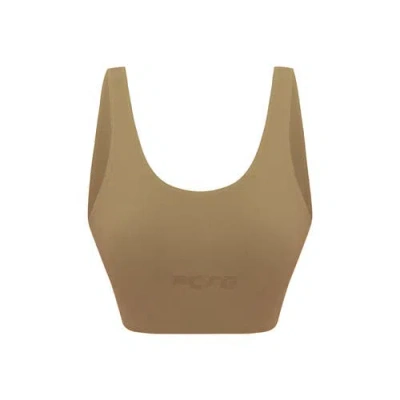 Pcfg Cotton Yoga Bra In Animal Print