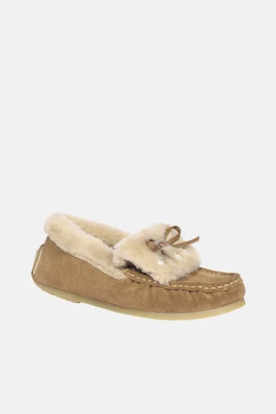 Jelavu Moscow Suede Moccasin In Brown