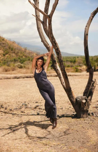 Paneros Clothing Lola Slip Dress In Black