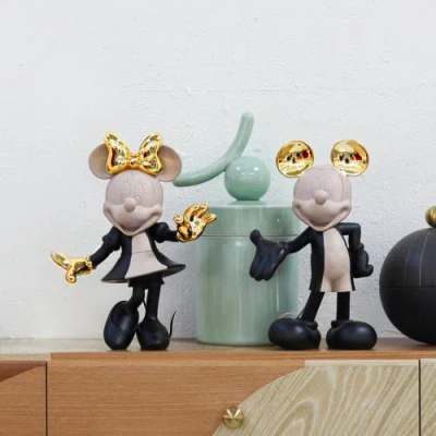 Leblon Delienne Mickey Mouse Welcome 12 Figurine In Black