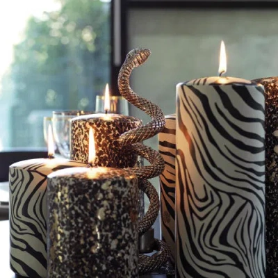 Cavalli Home Luxury Medium Vase In Multi