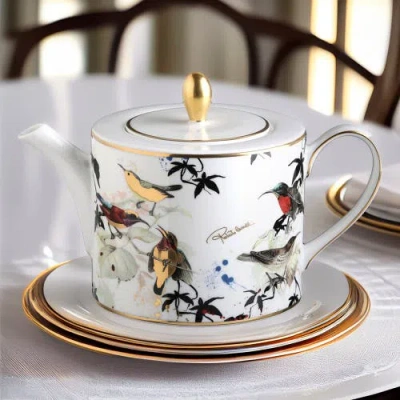 Cavalli Classic Tea And Coffee Pot In Multi