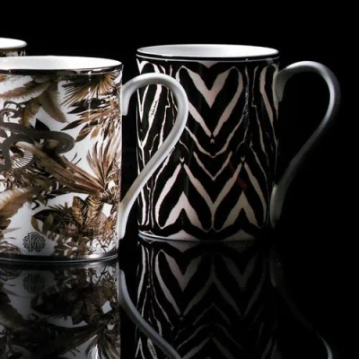 Cavalli Mug With Luxury Box In Black