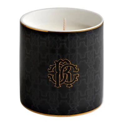 Cavalli Home Scented Candle In Black