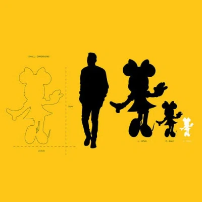 Leblon Delienne Minnie Mouse Welcome 12 Figurine In Multi