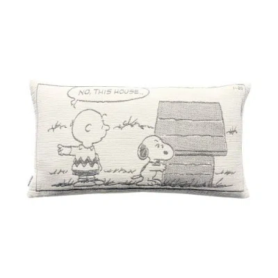 Maison Deux Peanuts Cushion Cover In White