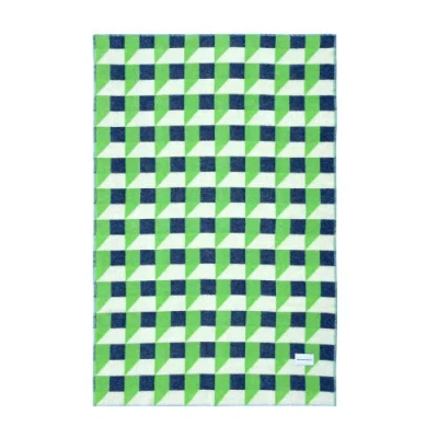 Maison Deux Cubics Blanket In Multi