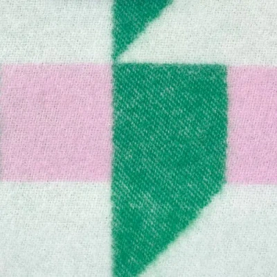 Maison Deux Cubics Blanket In Multi