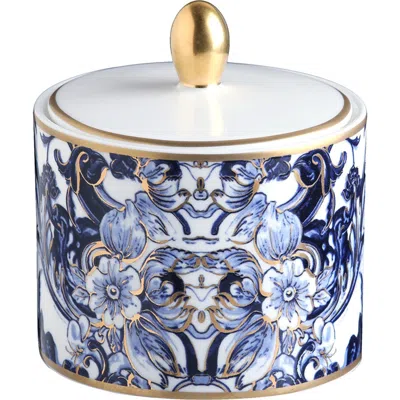 Cavalli Classic Sugar Pot In Blue