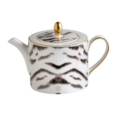 Cavalli Classic Tea And Coffee Pot In White