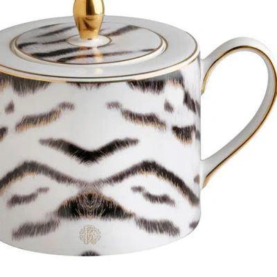 Cavalli Classic Tea And Coffee Pot In White