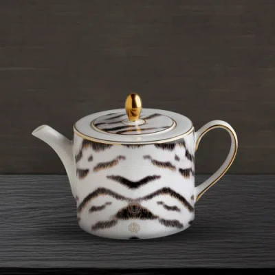 Cavalli Classic Tea And Coffee Pot In White