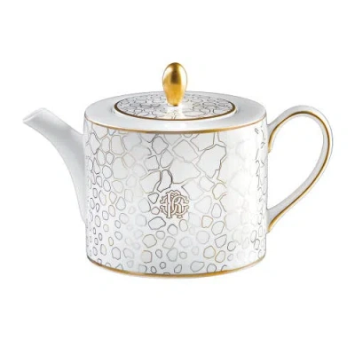 Cavalli Classic Tea And Coffee Pot In White