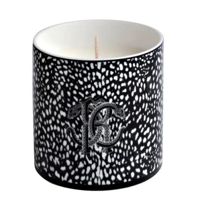 Cavalli Home Scented Candle In Black