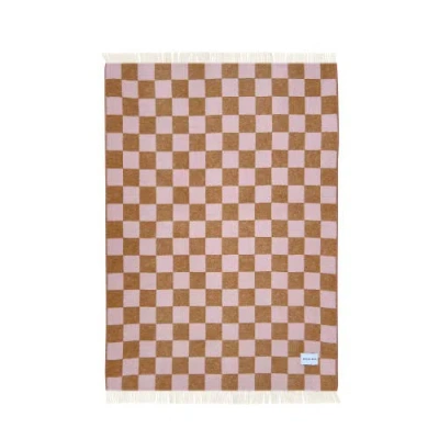 Maison Deux Checkerboard Blanket In Multi