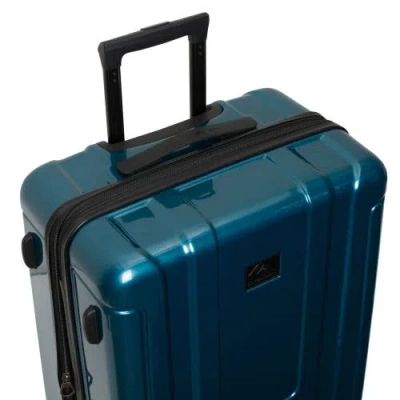 Quiksilver Malibu Suitcases Pc Hardside Expandable Luggage With Spinner Wheels, 3-piece Set In Blue