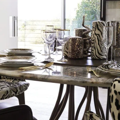 Cavalli Home Luxury Medium Vase In Multi