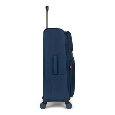 Quiksilver Buxton Suitcases Nylon Softside Expandable Luggage With Spinner Wheels, 3-piece Set In Blue