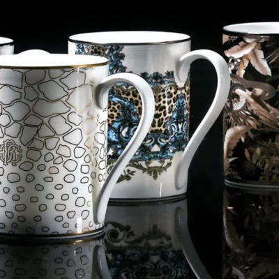 Cavalli Mug With Luxury Box In Multi