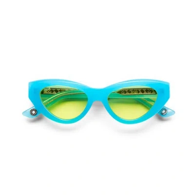 Vada Catfish Sunglasses In Blue