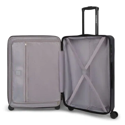 Quiksilver Rincon Suitcases Pc Hardside Expandable Luggage With Spinner Wheels, 3-piece Set In Black